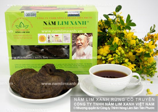 Các cách nấu nước nấm lim xanh
