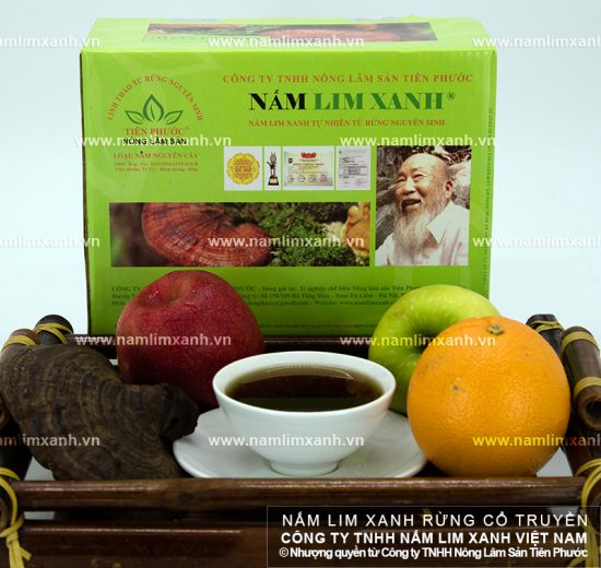Hình ảnh về nấm lim xanh