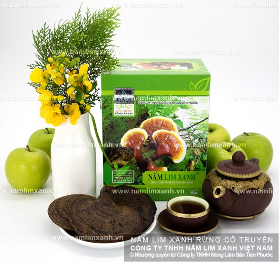 Hình ảnh về các loại nấm lim xanh
