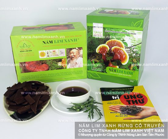 Sắc nấu nấm lim xanh cho người mắc bệnh gan